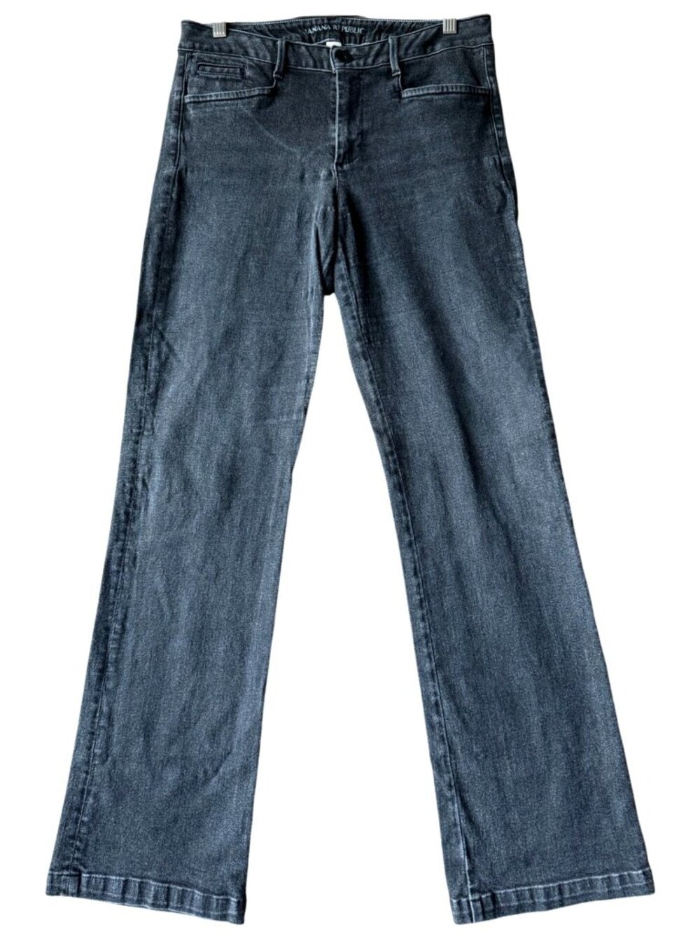 Banana Republic Wide Leg Trouser Jeans Women’s Size 28R Dark Wash Denim